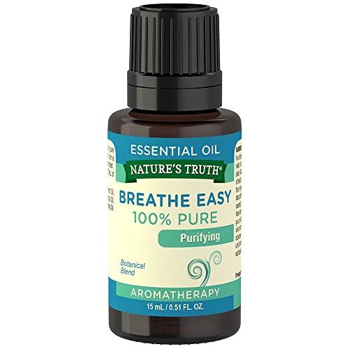 Nature's Truth Essential Oil, Breathe Easy, 0.51 Fluid Ounce