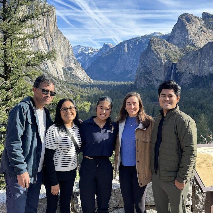 Monica met Yehuda's family for the first time and visited Yosemite