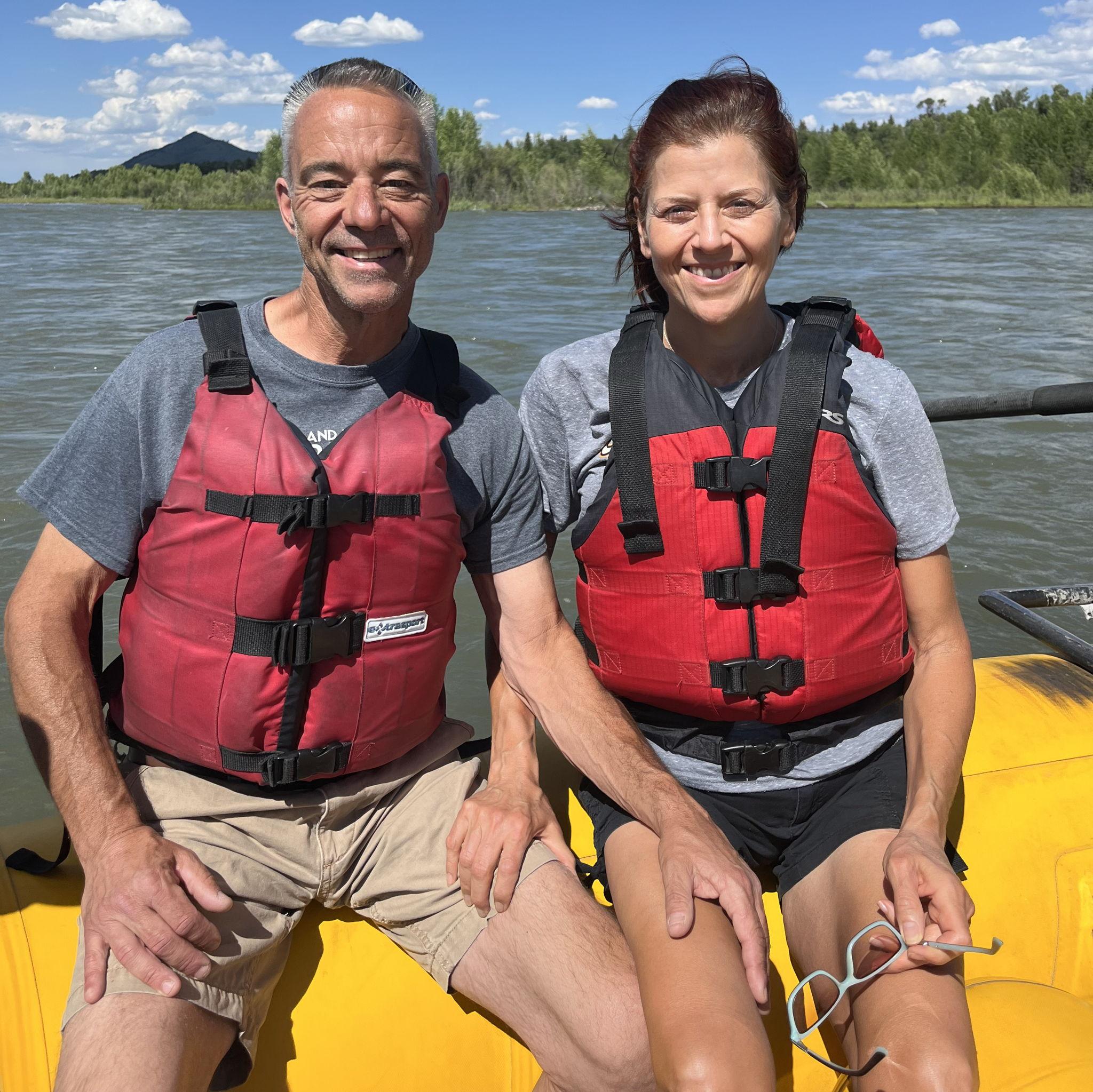 Having a blast on the Snake River