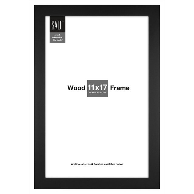 SALT™ 11-Inch x 17-Inch Wall Frame in Black