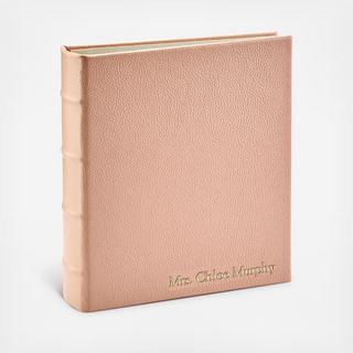 Personalized Leather Photo Album