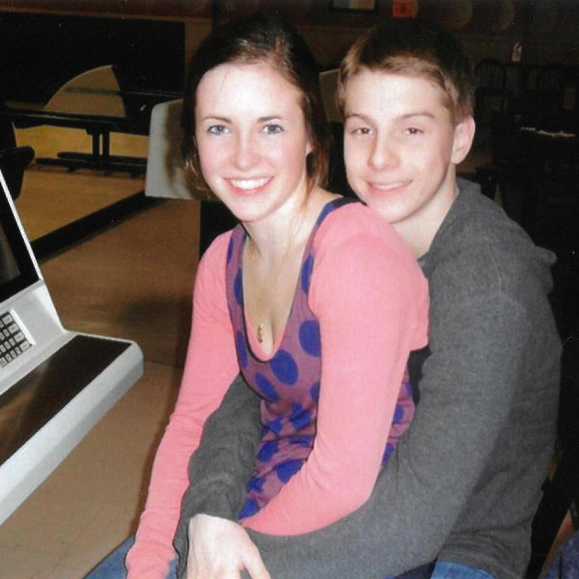 Bowling at Braymiller's in high school with friends