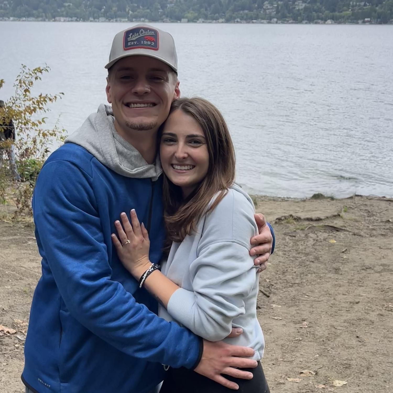 The moments after his proposal