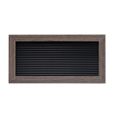 10"x5" Mini Letter Board Decorative Wall Art Gray - Room Essentials™