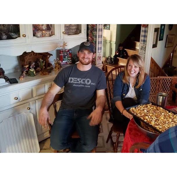 Anna's first time meeting the McColls (Christmas 2018)