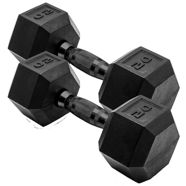 CAP Barbell Coated Dumbbell Weight | Multiple Options Pairs & Sets