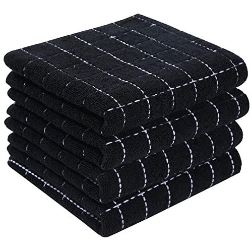 Mordimy 100% Cotton Waffle Weave Kitchen Towels, 13 x 28 Inches