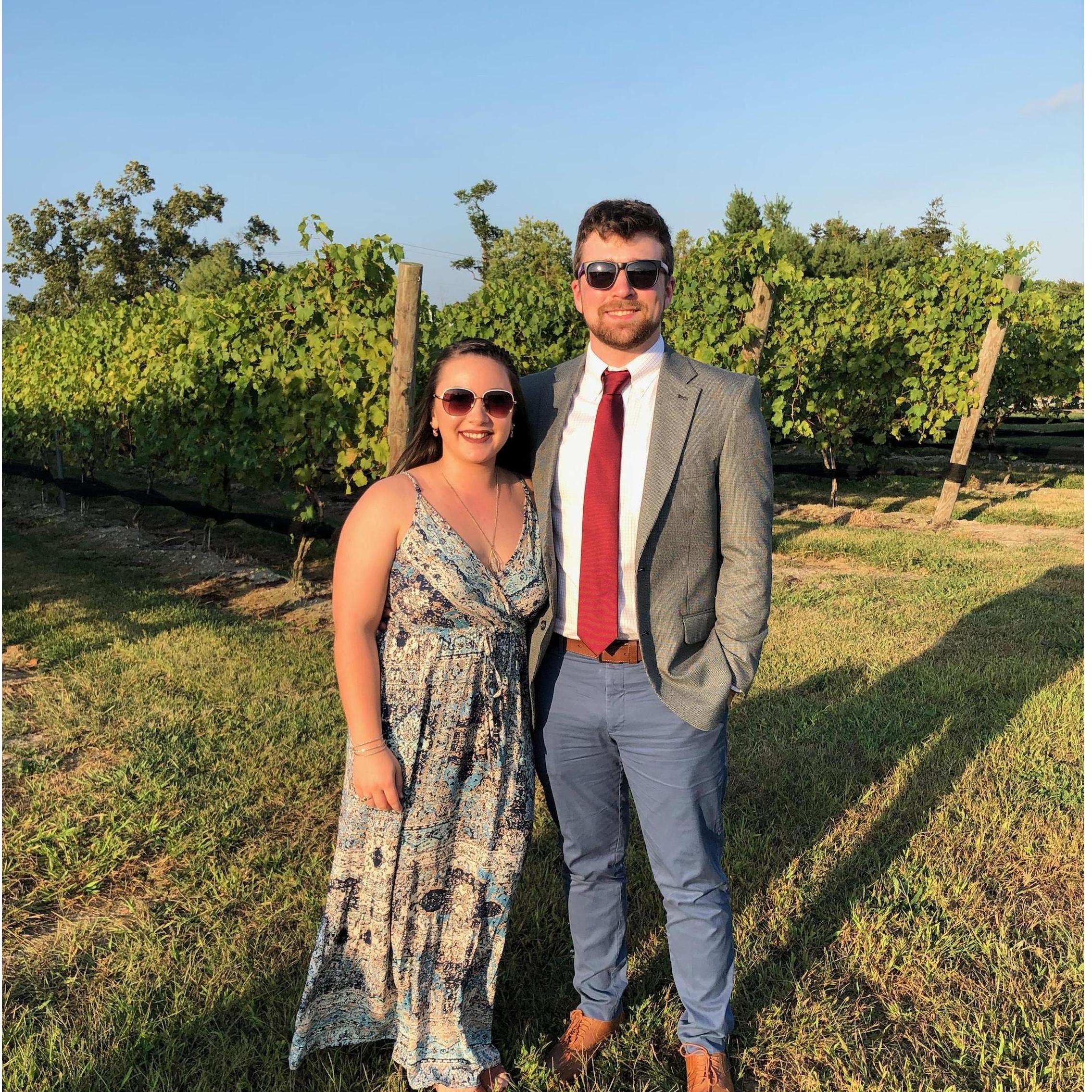 Matt's cousin Eric's wedding