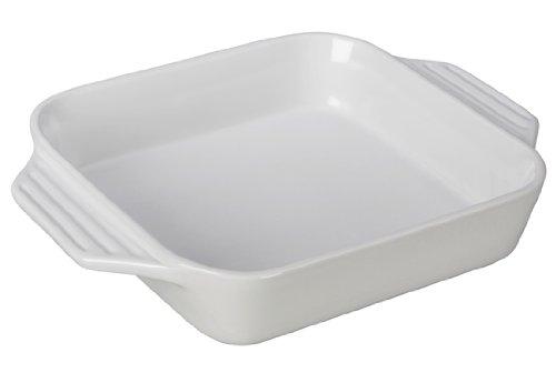 Le Creuset Stoneware Square Dish, 2.2 qt. (9.5"), White