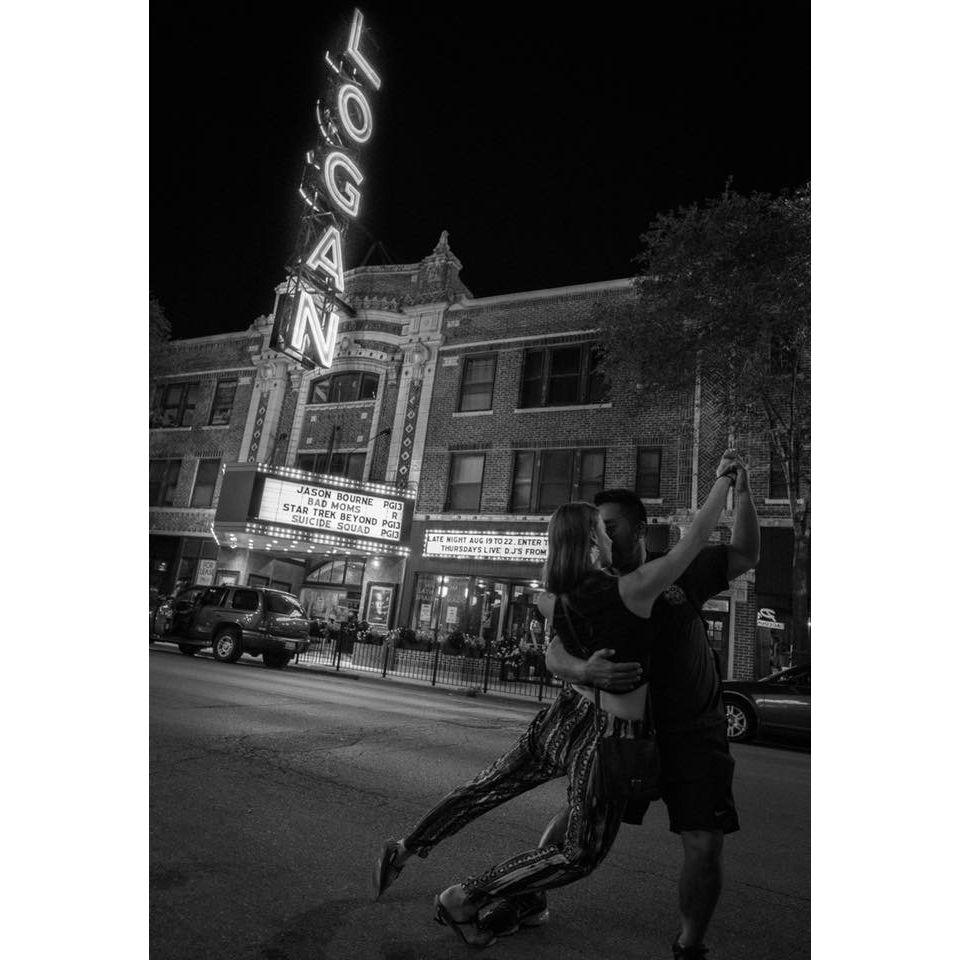Tango in Logan Square, Chicago 2015.