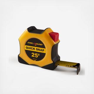 25' Quick Snap Magnetic Tape Measure