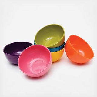Assorted BPA Free Melamine Mini Bowl, Set of 6