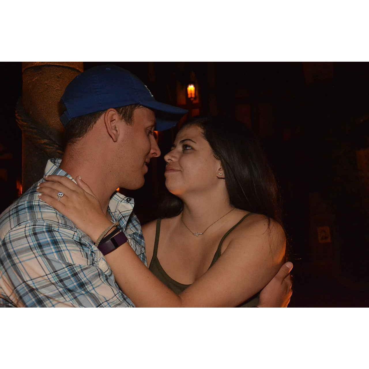 When we got engaged