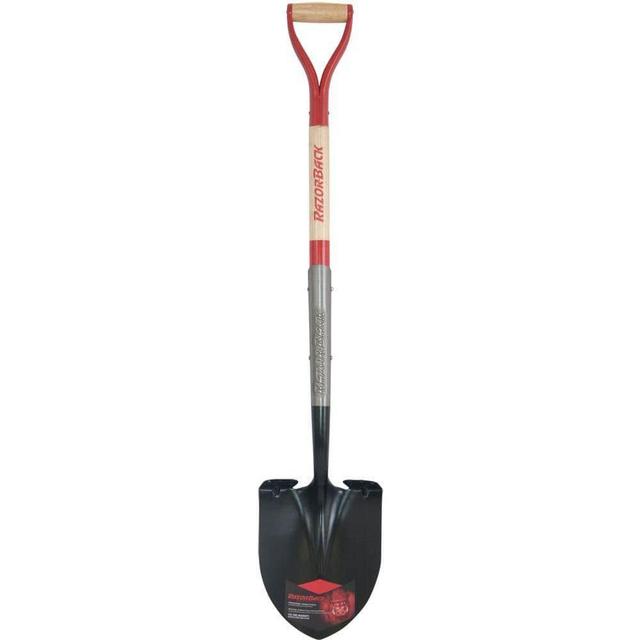 25.75 in. Wood Handle Super Socket Digging Shovel