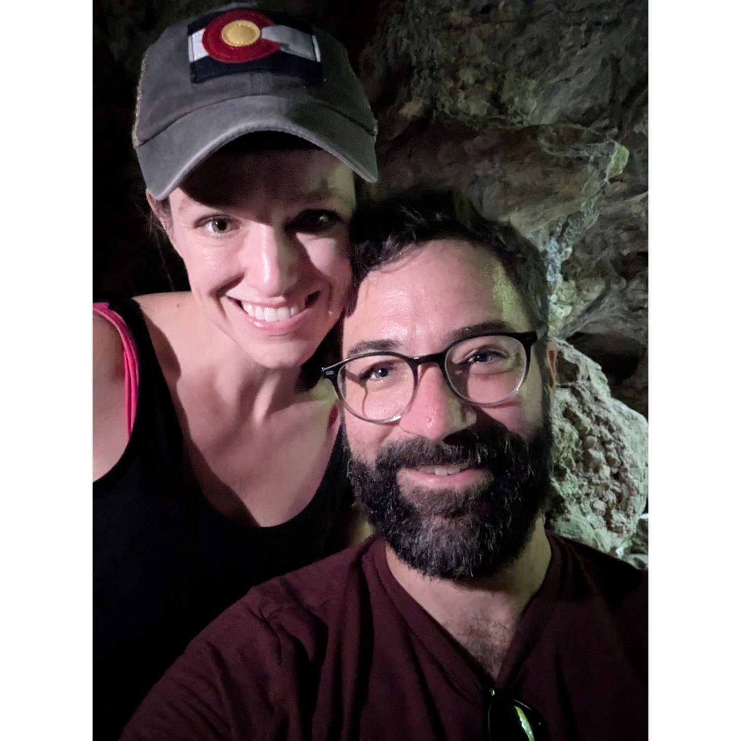At Maquoketa Caves.