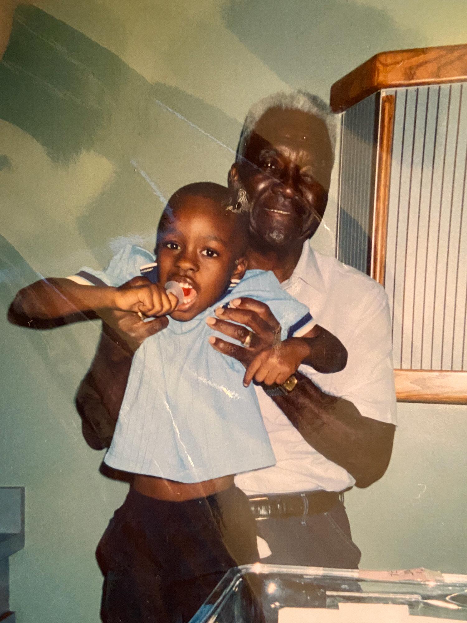 Jordan and granddaddy