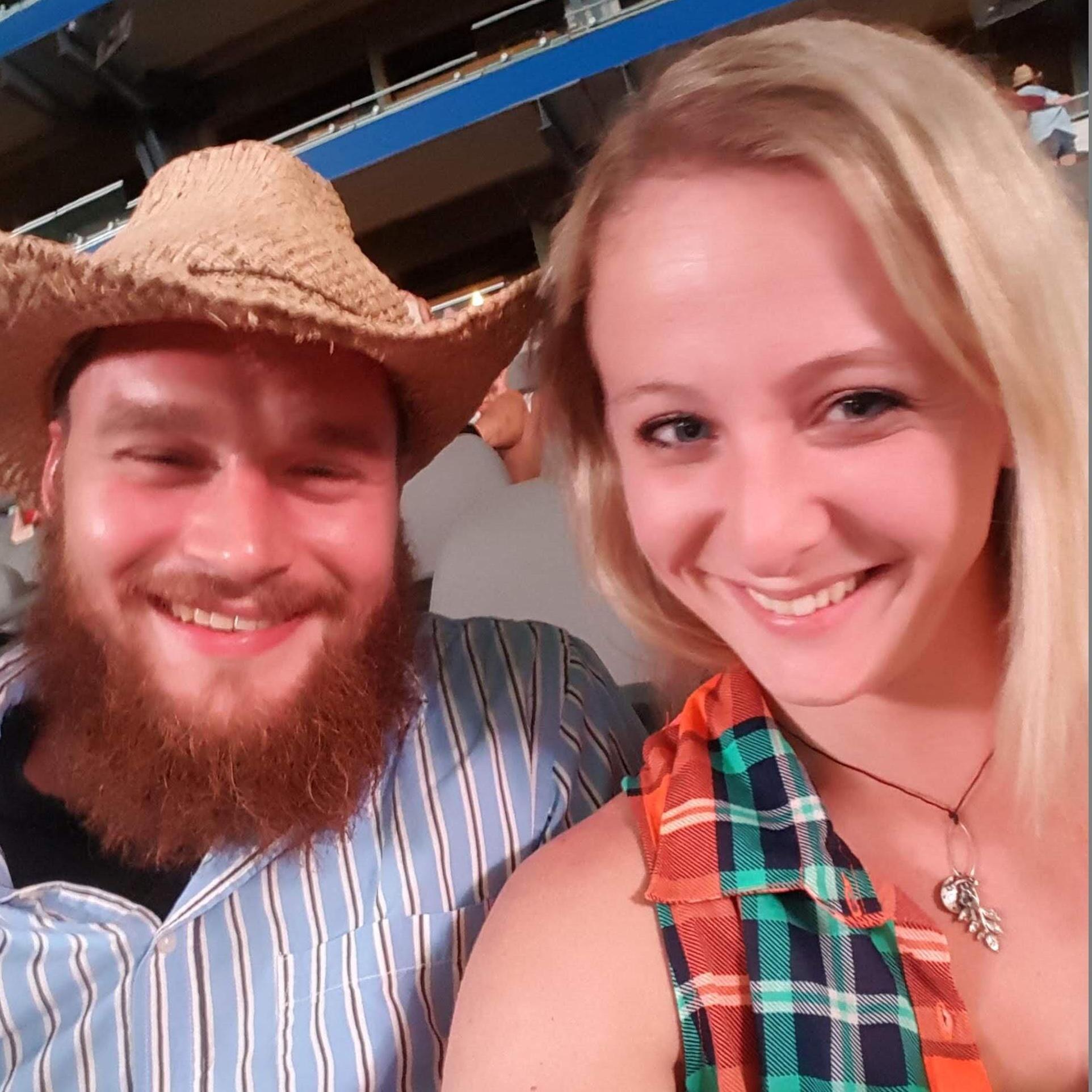 Adair’s birthday present...Kenny Chesney concert