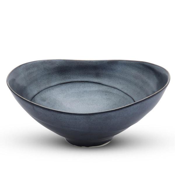Tessa Black Abstract Bowl