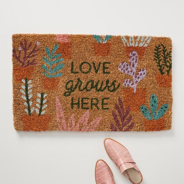 Love Grows Here Doormat