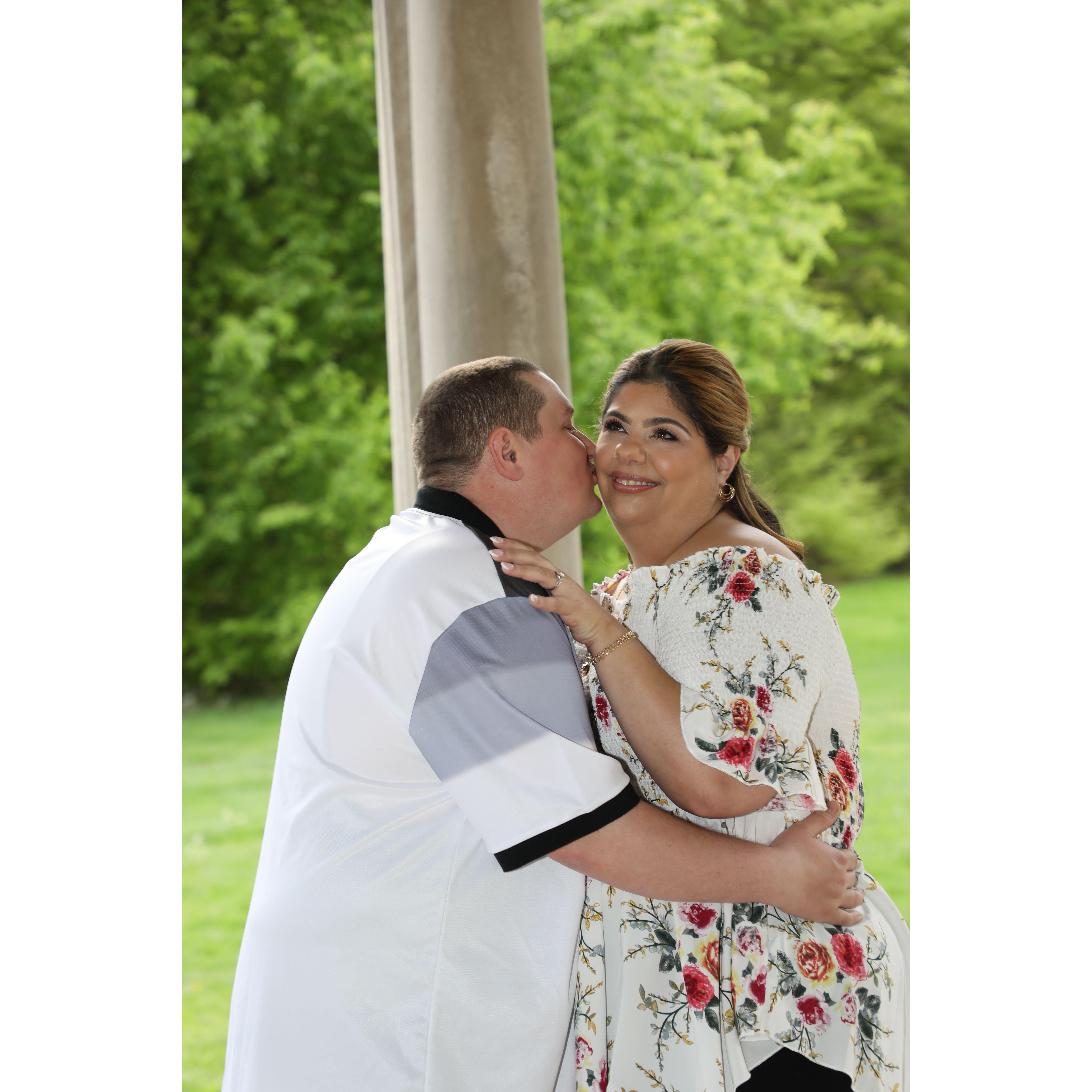 We did engagement shoot