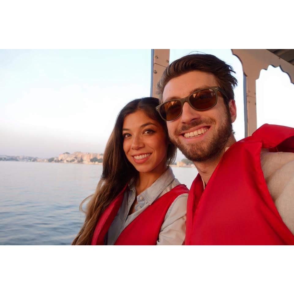 In Udaipur the most romantic place in India.