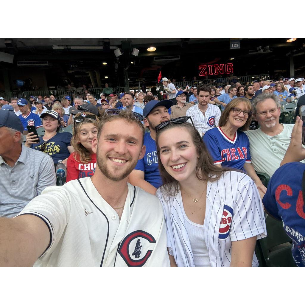 July 29, 2025. Go Cubs! (in Milwaukee)