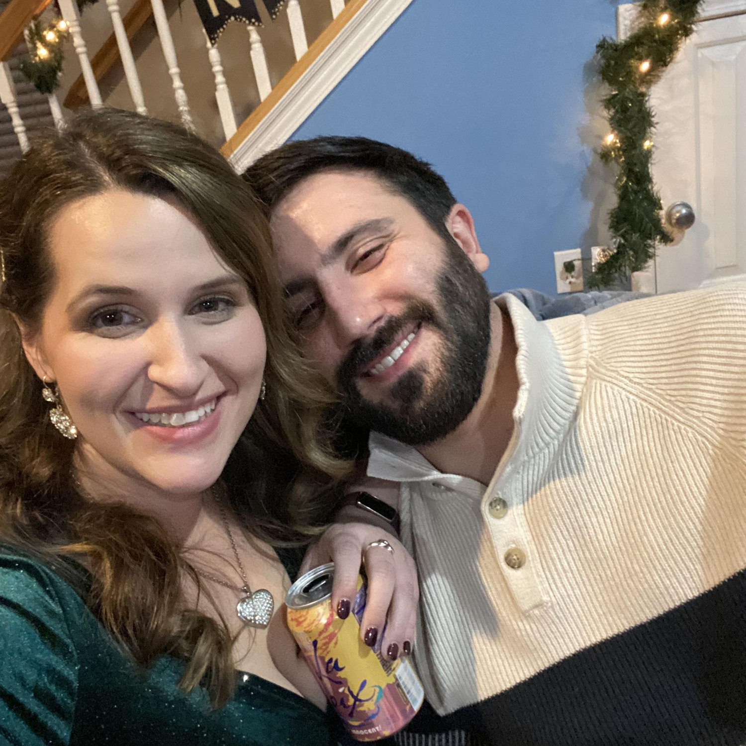 The first picture we ever took together, New Year's Eve 2023!