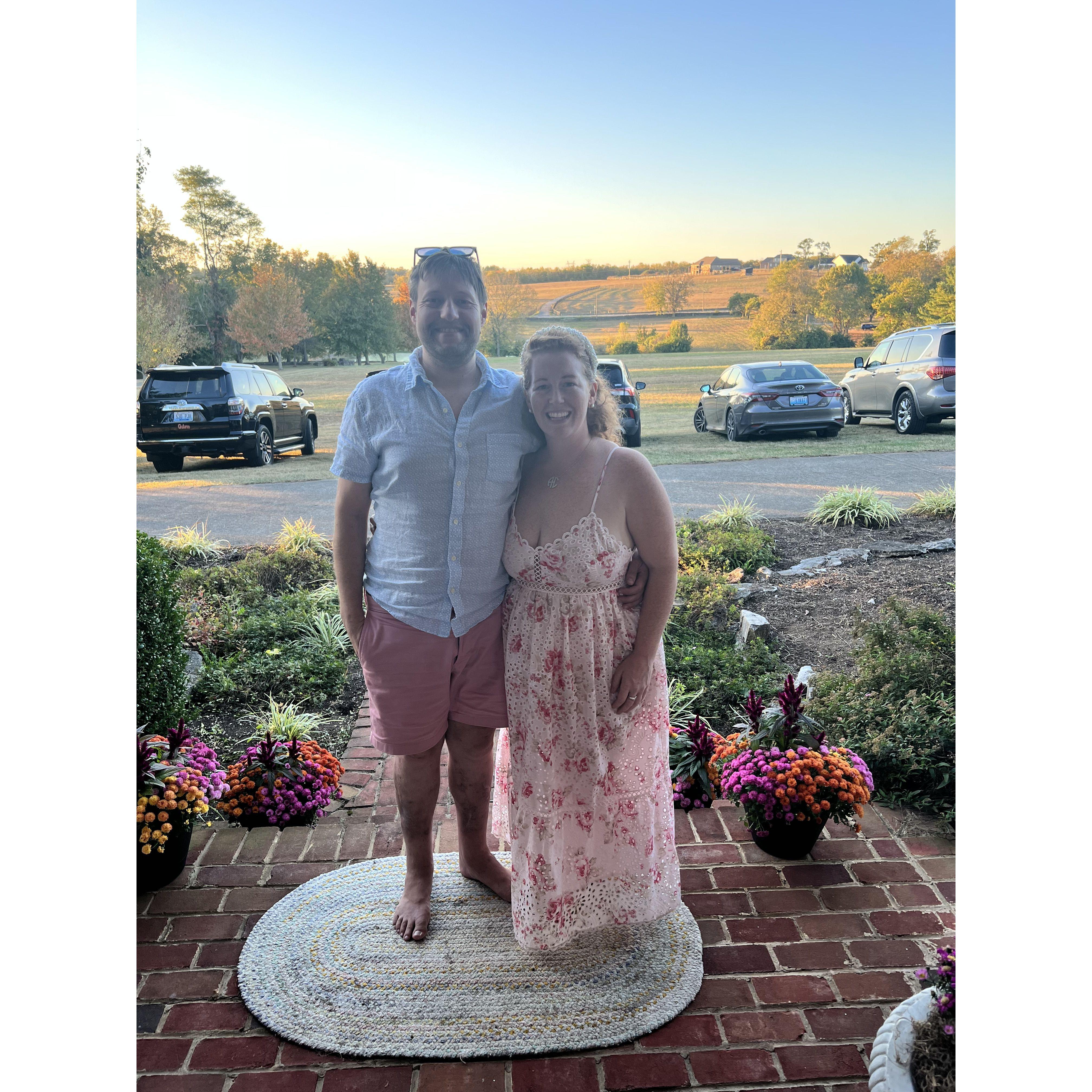Hosting my childhood best friends baby shower in Kentucky. September 2023.