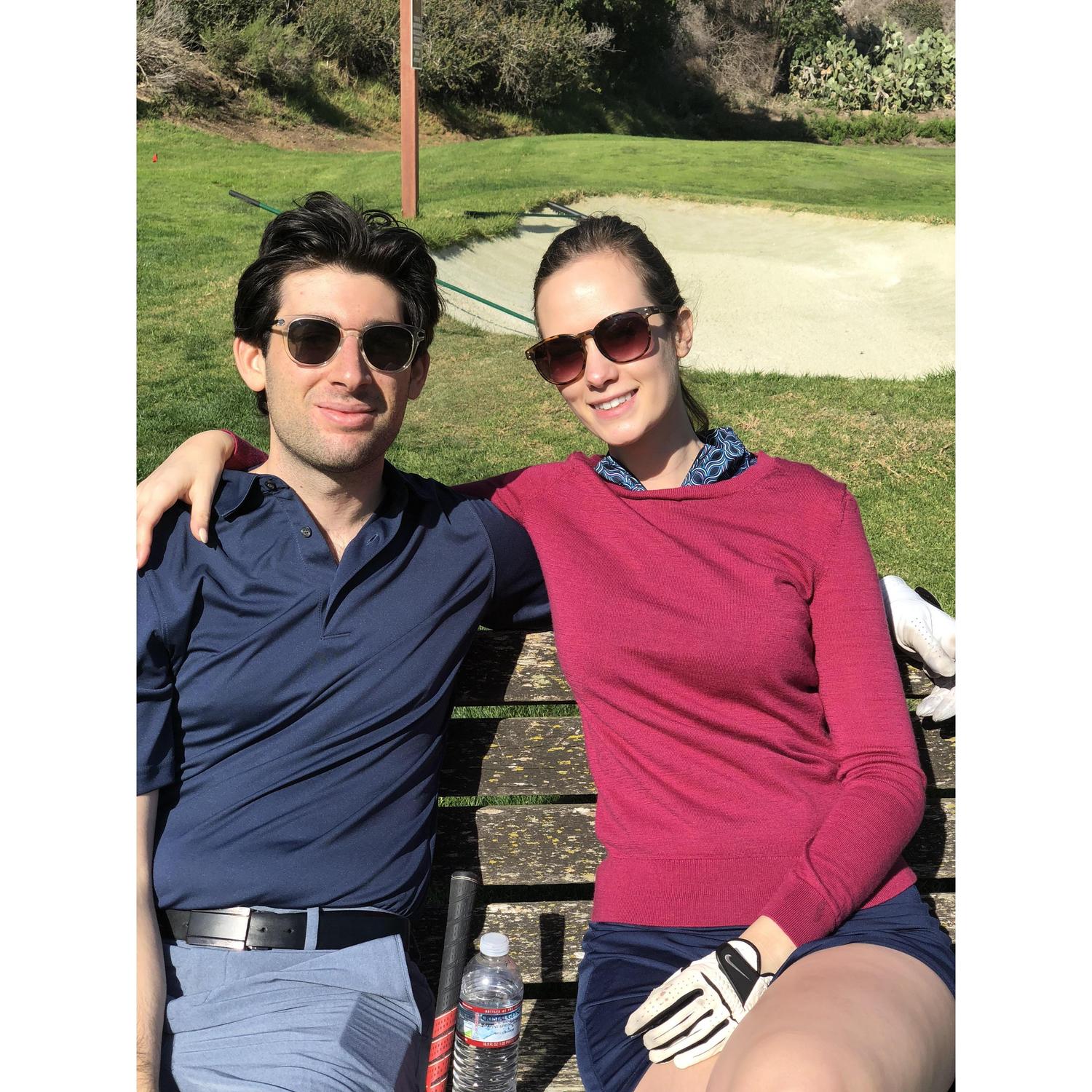 Golfing in Laguna 12/8/18