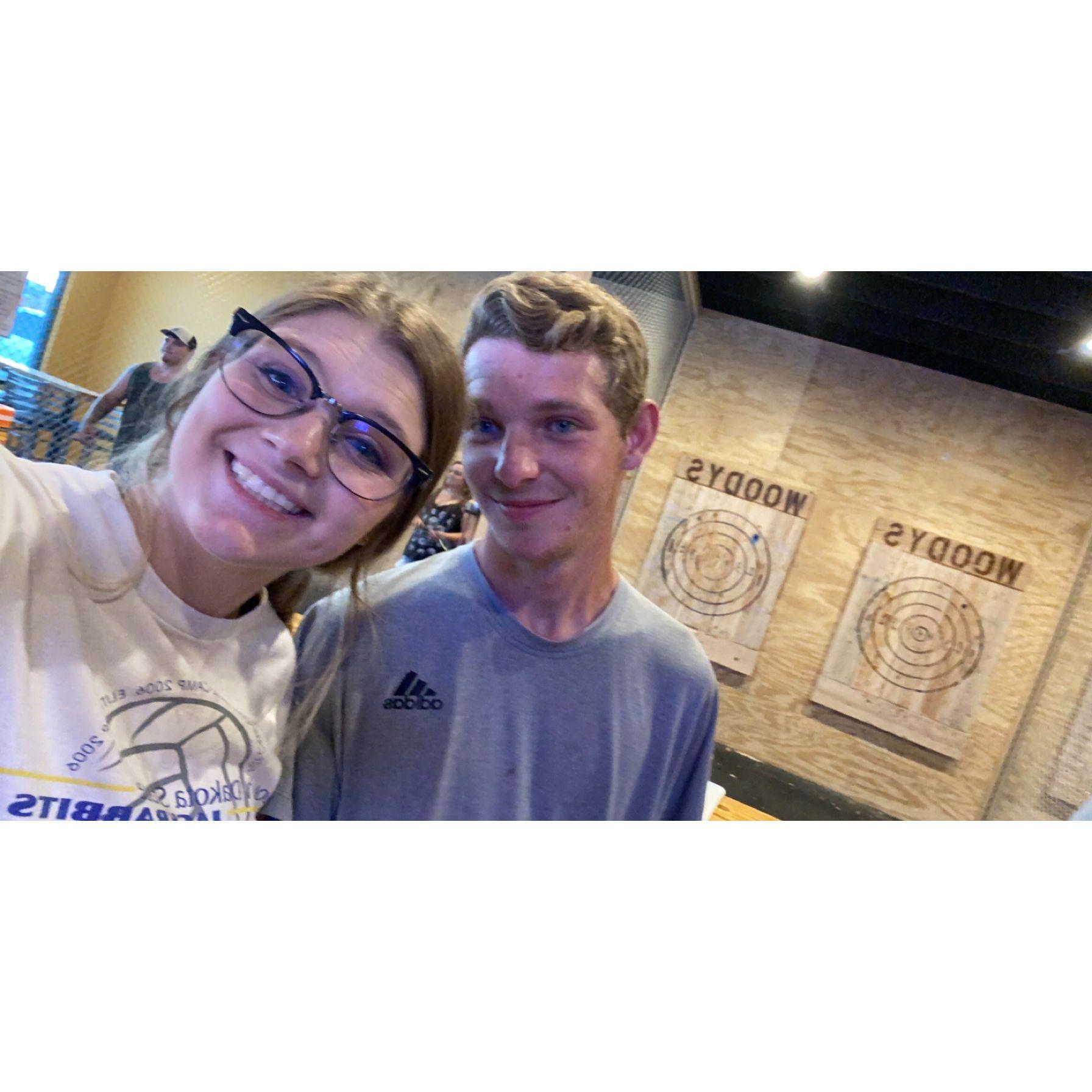 axe throwing