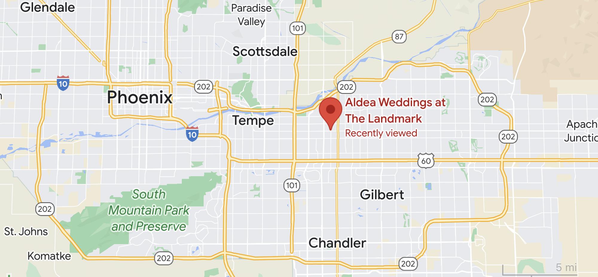 Location of Venue