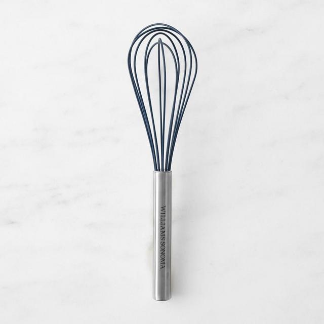 WS Stainless Steel Silicone Whisk Navy