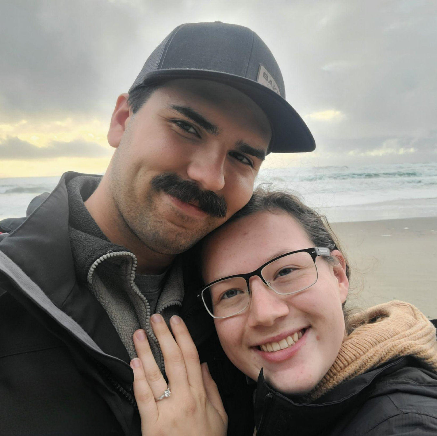 Engagement on the Oregon Coast