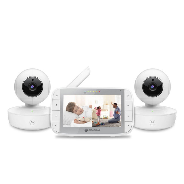 Motorola Nursery VM36XL-2 Non-Wi-Fi Video Baby Monitor with Portable Camera