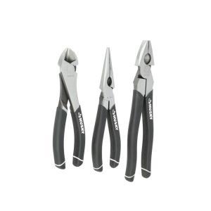 High-Leverage Long Nose Pliers Set (3-Piece)