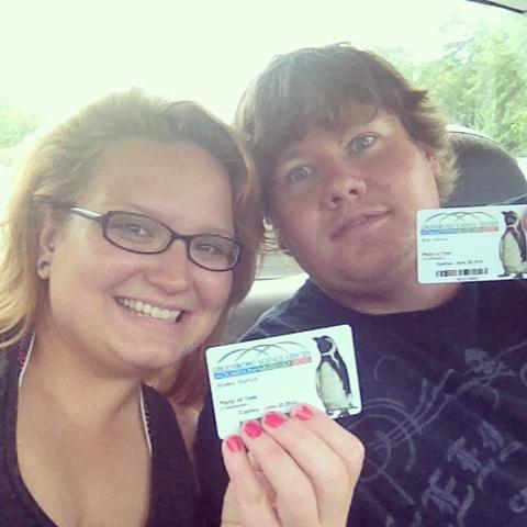 When we finally moved back to Greensboro in 2014, we got passes to the Science Center!