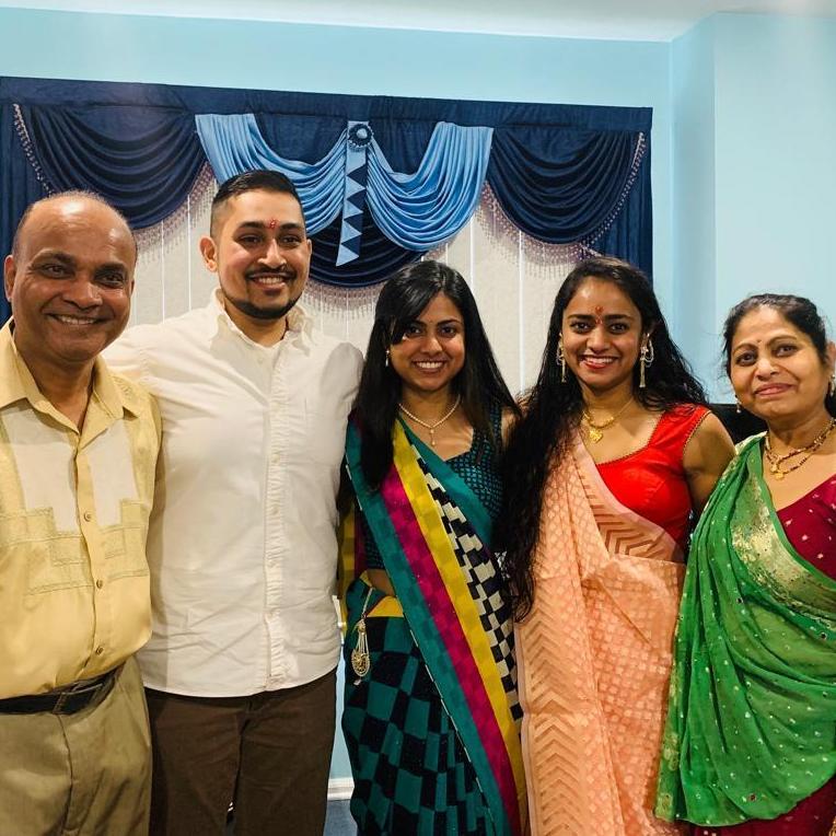 Blessed by the Patel family!