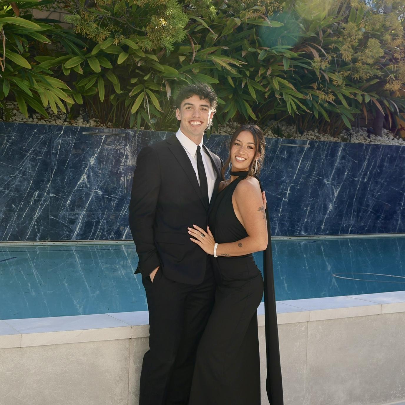 Our first Barrister's Ball during Kaylan's first year of law school