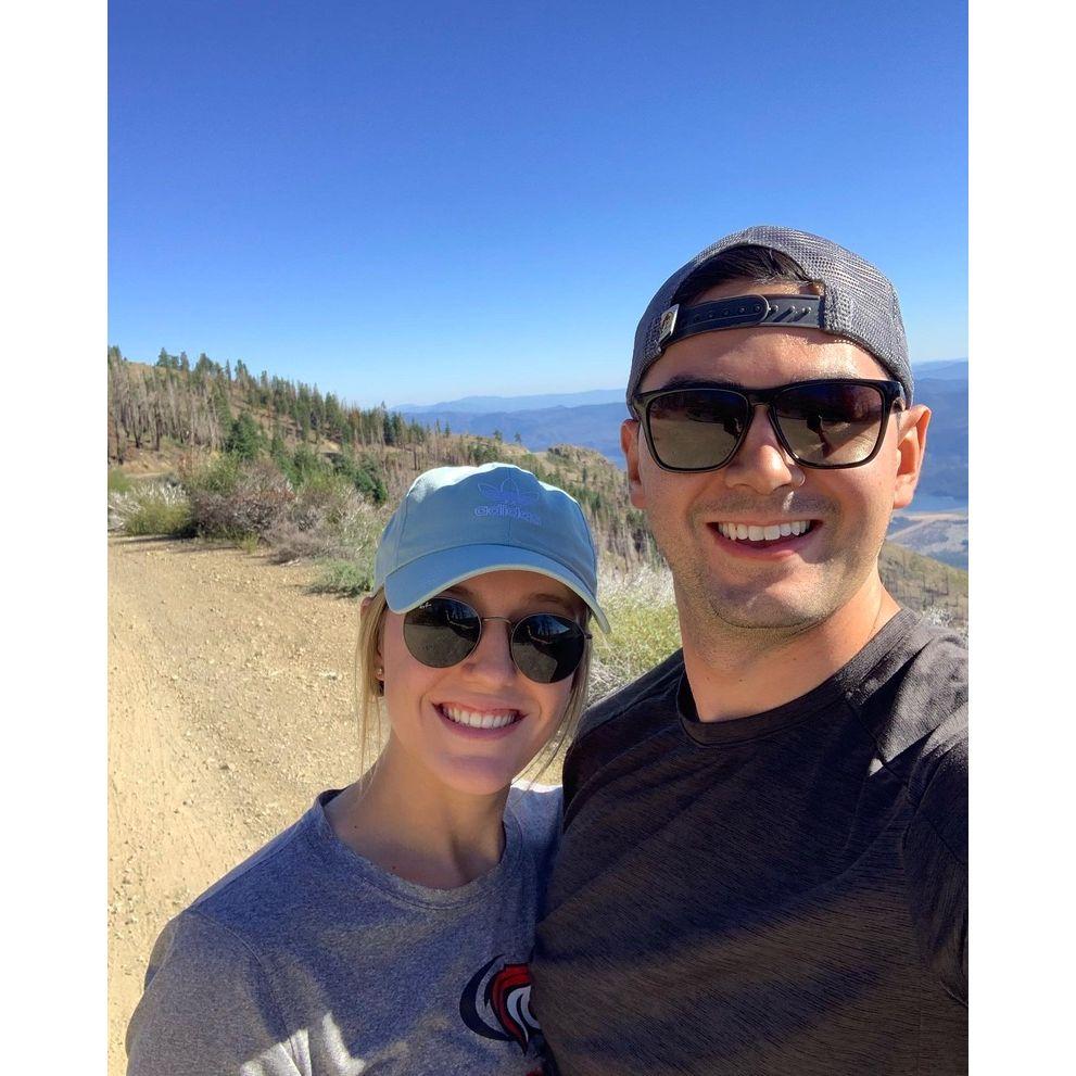 Overlanding in Mendocino! Our air mattress wouldn't inflate and we were hassled by a fox the entire night but the views were worth it!