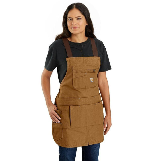 Carhartt Women's Canvas Apron, Carhartt Brown, One Size