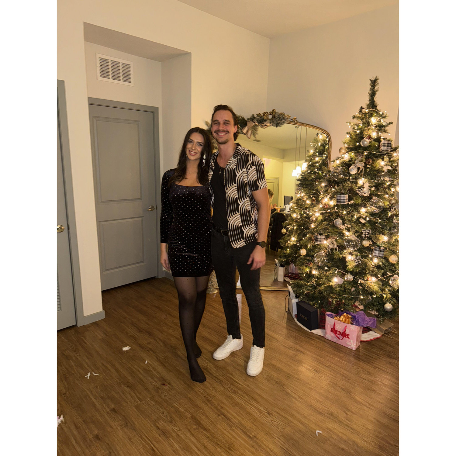 Our first photo together, Yuriy said we should take a photo just to see what we look like together