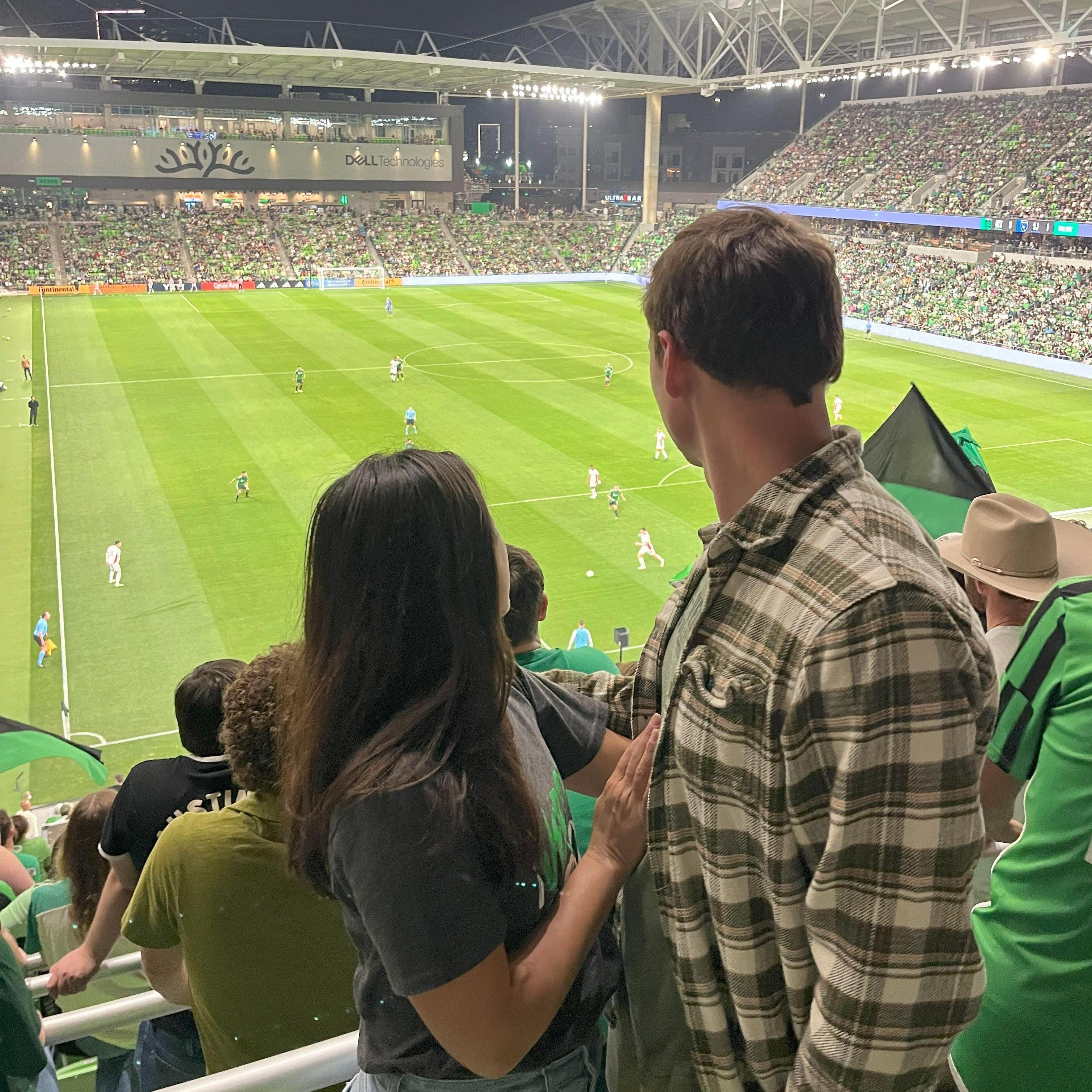 Our favorite city team, Austin FC.