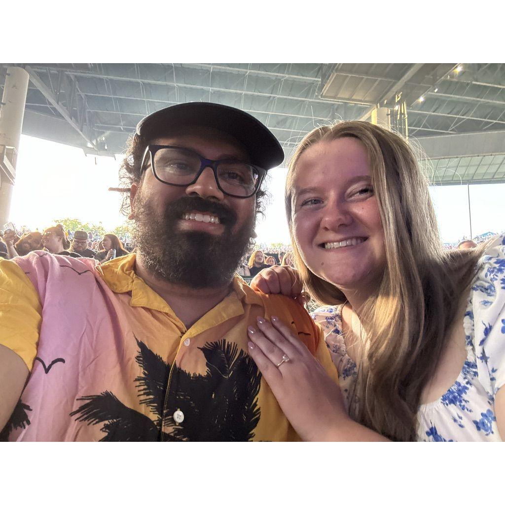 When we had the best seats at Hozier in 2024