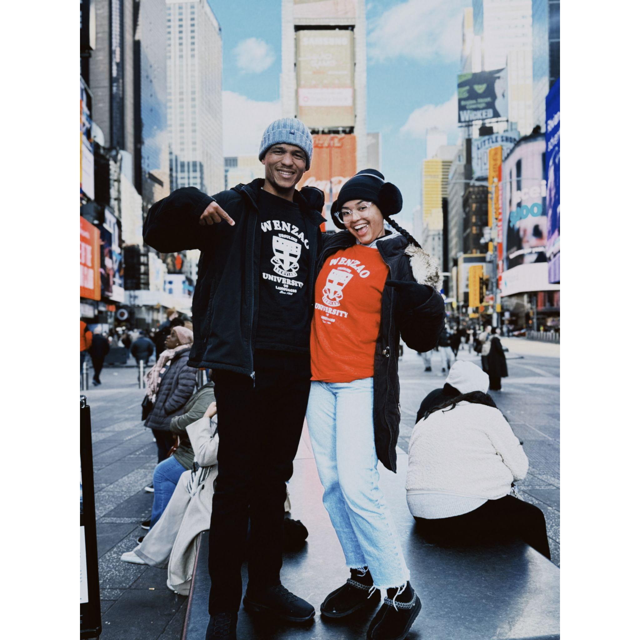 OUR FIRST TIME IN NYC