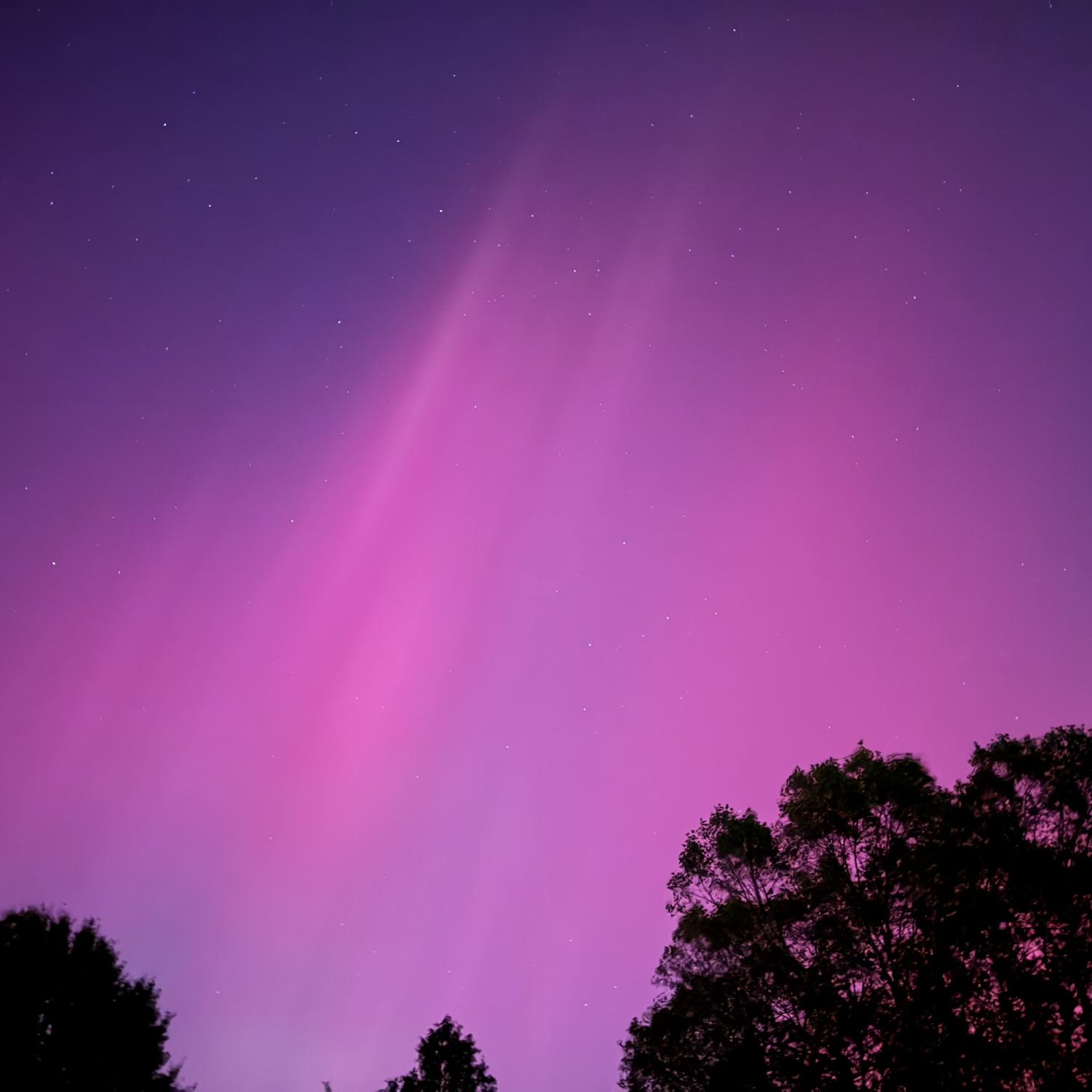 Northern Lights the night before we got engaged!