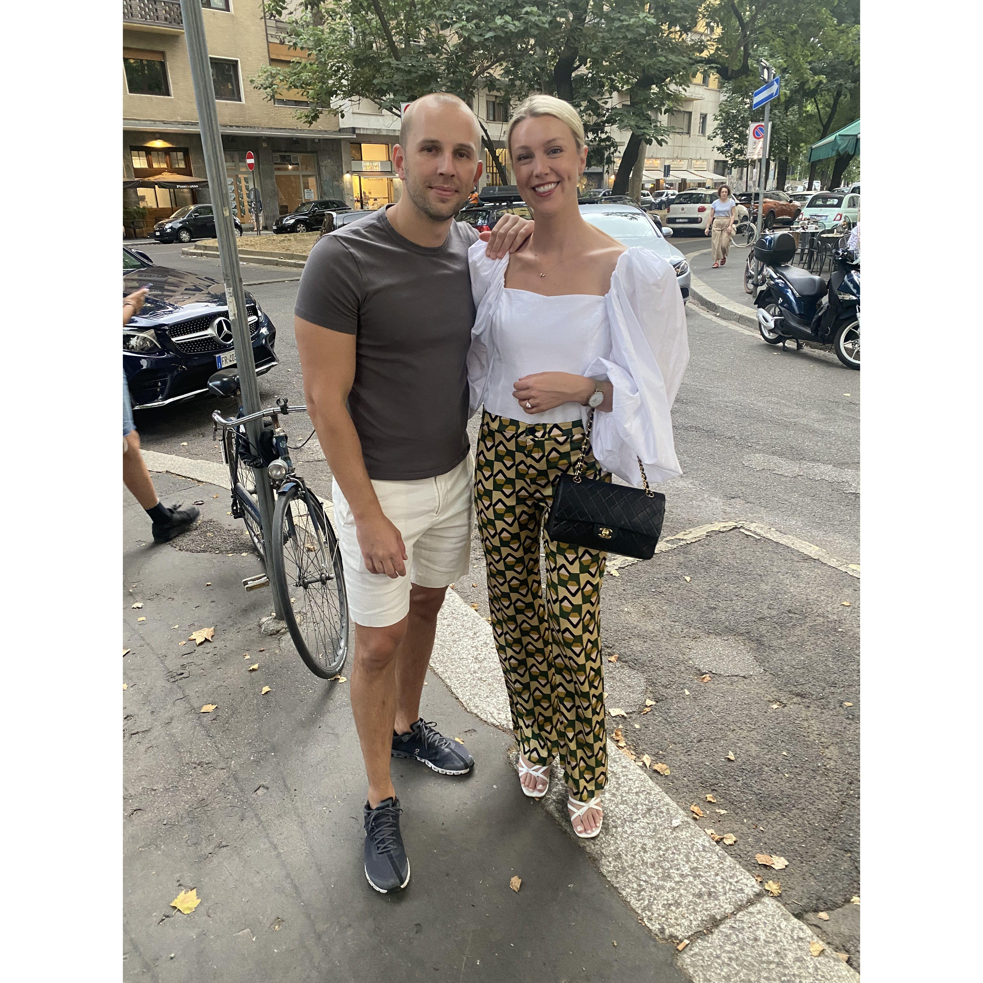 Eating our way through Milan