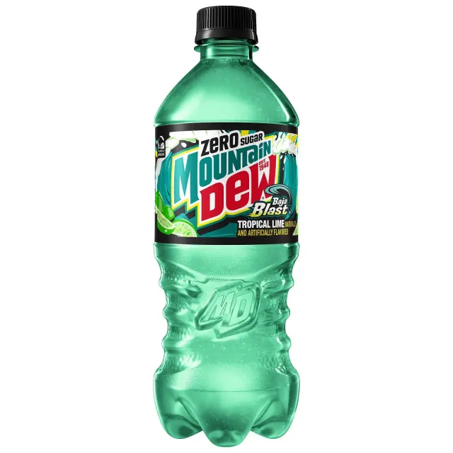 Mountain Dew Baja Blast Zero Sugar - 20 fl oz Bottle