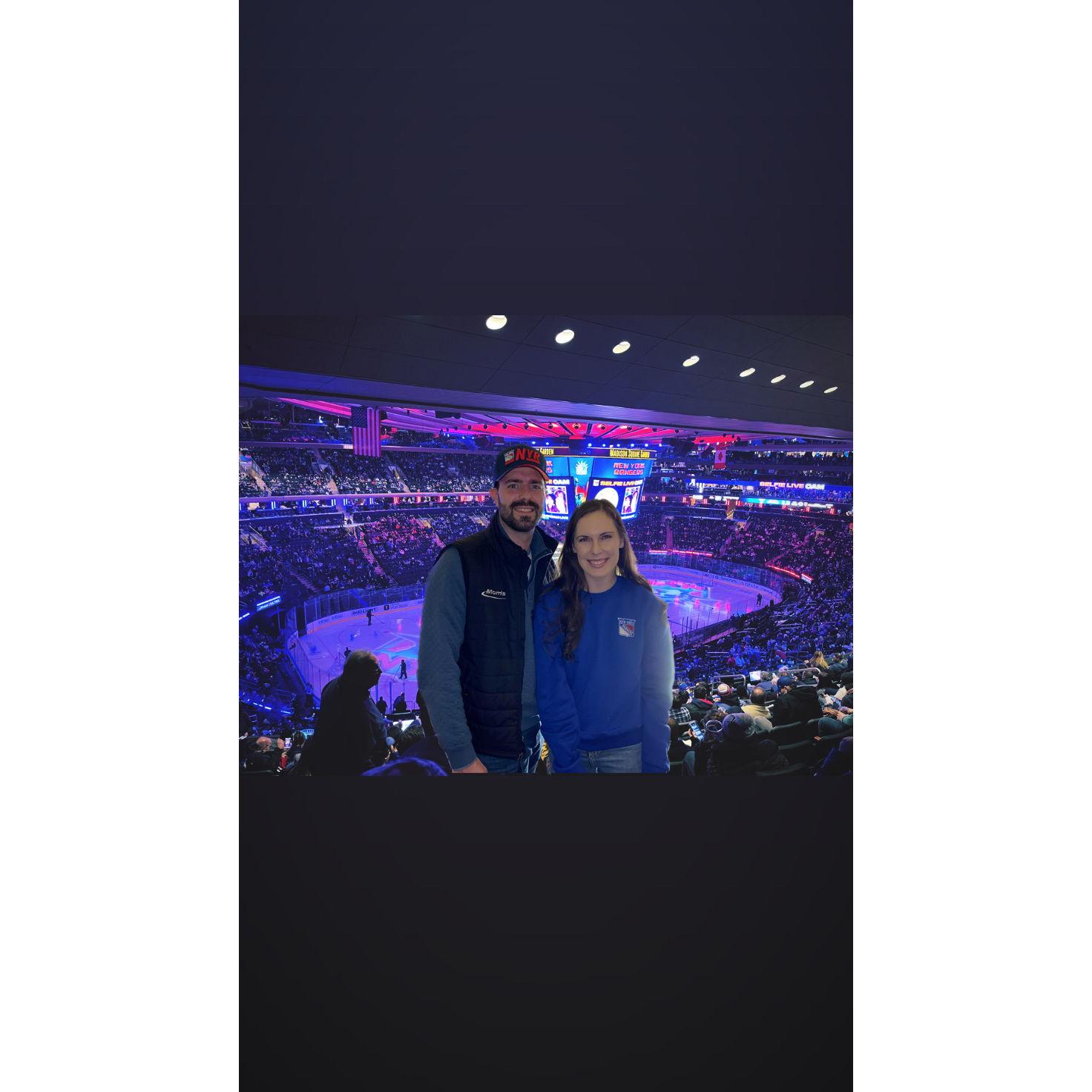 Madison Square Garden, NYC - Go Rangers!