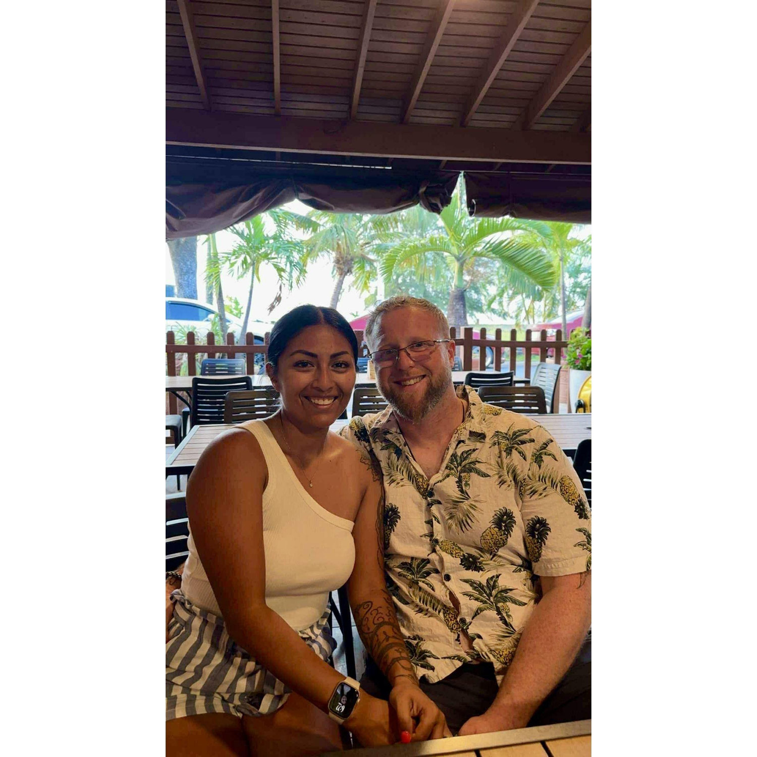 Combined celebration for our eight and nine year anniversaries in Puerto Rico (August 2024)