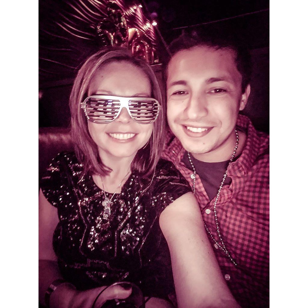Our first date at Hugo's - 12/31/17!